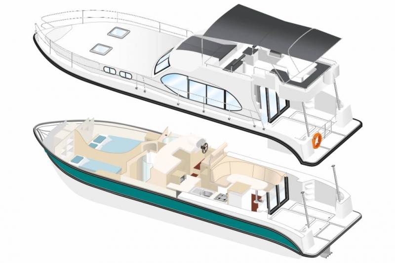 Produktbild Cruiser Premium+ 4/6 Pers. Electric (N QUATTRO Fly C Green) Saverne