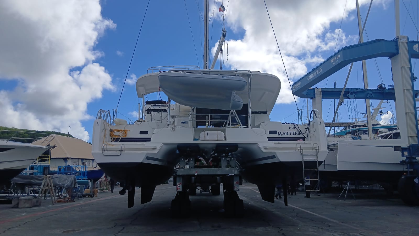 Lagoon 42 "Martine" @ Martinique 
