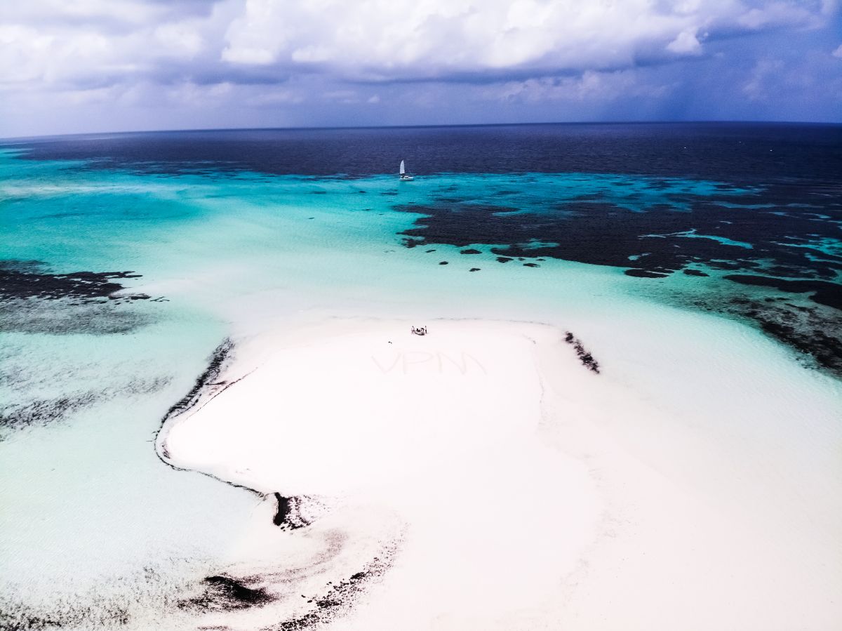 VPM auf dem Strand der African Banks